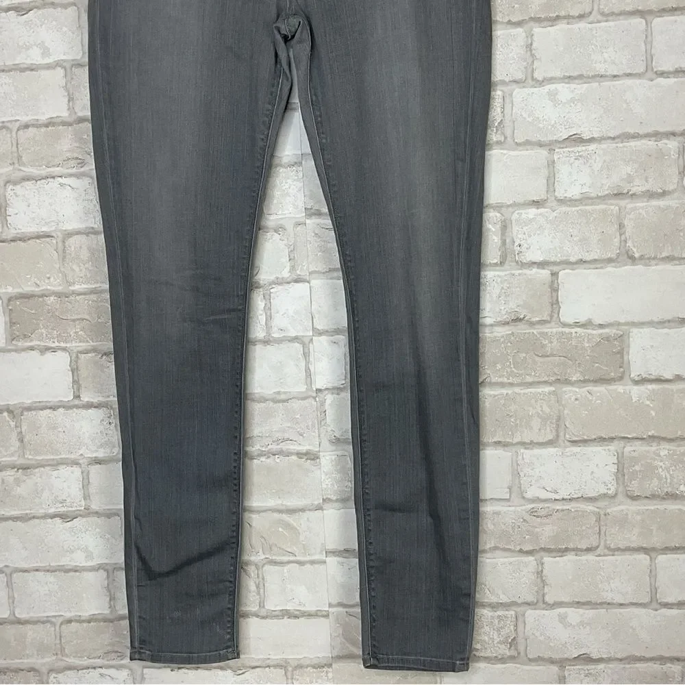 Hudson Spark Super Skinny Gray Jeans Size 30